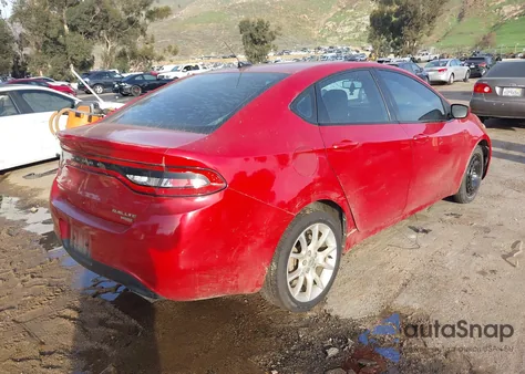 2013 Dodge Dart Rallye z USA, uszkodzony, nr VIN 1C3CDFBH2DD698928